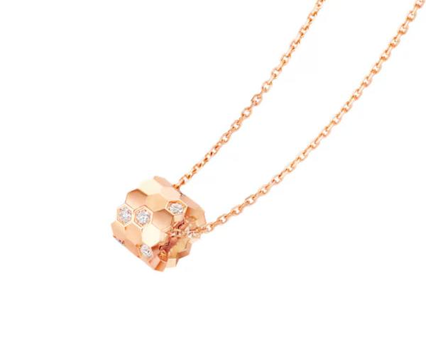 C My Love Necklace Fine Jewelry Brand Jewelry 18K Rose Gold Jewelry Customization
