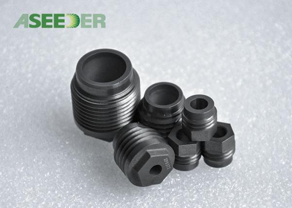 Bocal de pulverizador exterior ASP9100 do carboneto de tungstênio do hexágono para o bocado de perfuração de PDC