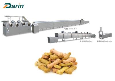 Puppy Love Easy To Eat Dog Biscuit Processing Line Pet Biscuit Making Equipment