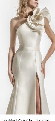 Romantic Strapless Evening Dress for Dinner