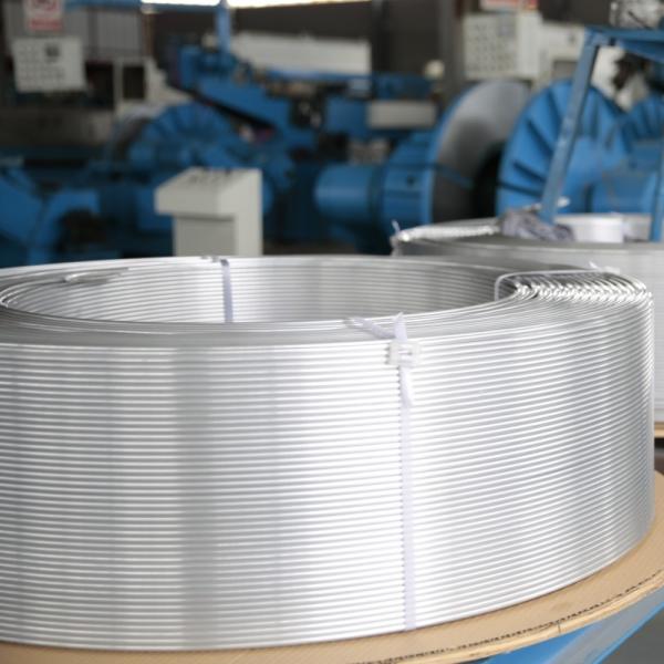 3003 Ранвированная алюминиевая труба Внутренняя натянутая труба Элемент теплопередачи Φ7 мм