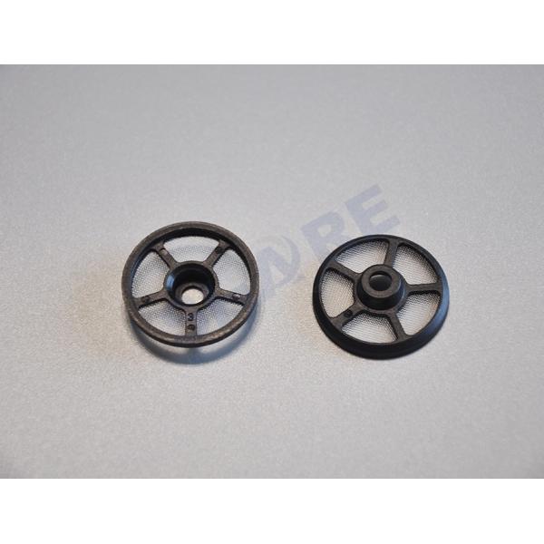 Ventilation de tamisage Filtre plat en tissu plastique Maillage PA Pet Insert sur le plastique POM moulé