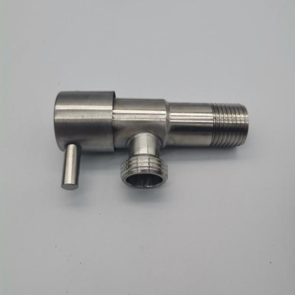 1/2 Angle Stop Valve Stainless Steel Angle Valve with Modern Design Style