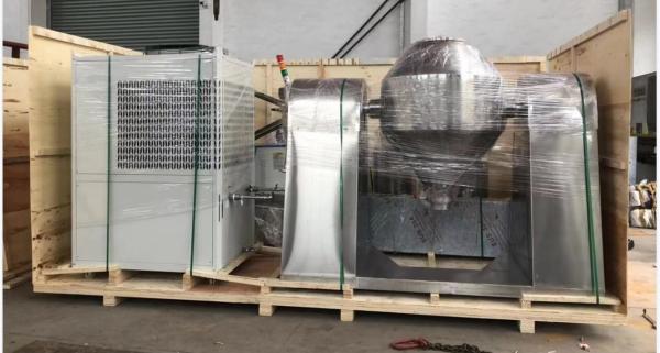 0.75kw -15kw Industrial Mixer Machines 5000L Rotary Double Cone Vacuum Dryer