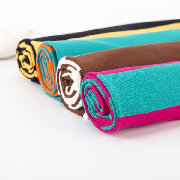 Удобная и модная и удобная для кожи половая вязаная ткань для футболок