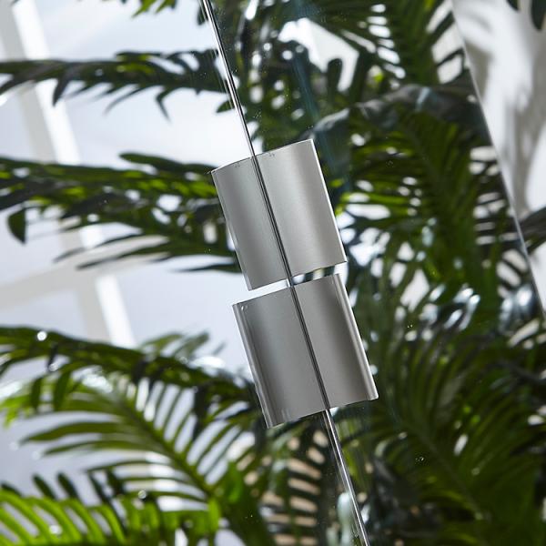 Full Length 70.87inch 3mm Mirrored Shoe Storage Cabinet