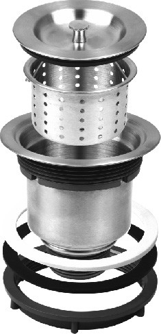 Protecteur de drain d'évier de 2 pouces, protecteur de drain de baignoire d