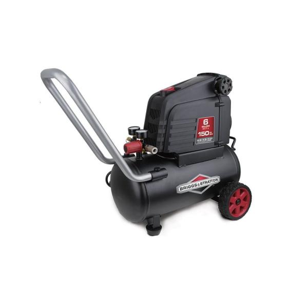 23 Liters Briggs And Stratton 6 Gallon Air Compressor 150 Psi Stratton