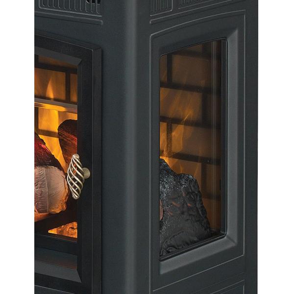 1000 Square Feet Heating Area Electric Fireplace with 3D Flame and Eco-friendly Design