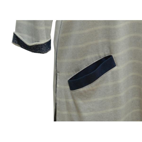 Allover Striped Casual Ladies Wear Yarn Dyed Inside Long Oversized Knit Sweaters