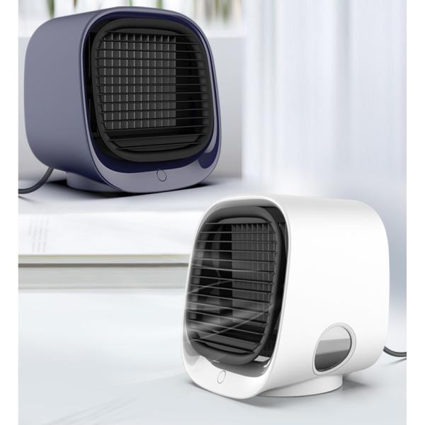 166*152*145mm Mini Air Conditioner Humidification USB Fan Perfect for Office and Home