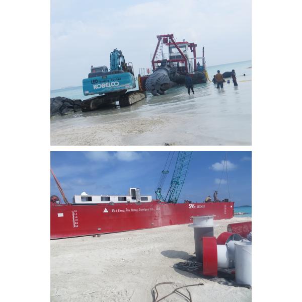 Enclosed Cabin Cutting Suction Dredger For Small Scale Dredging Projects