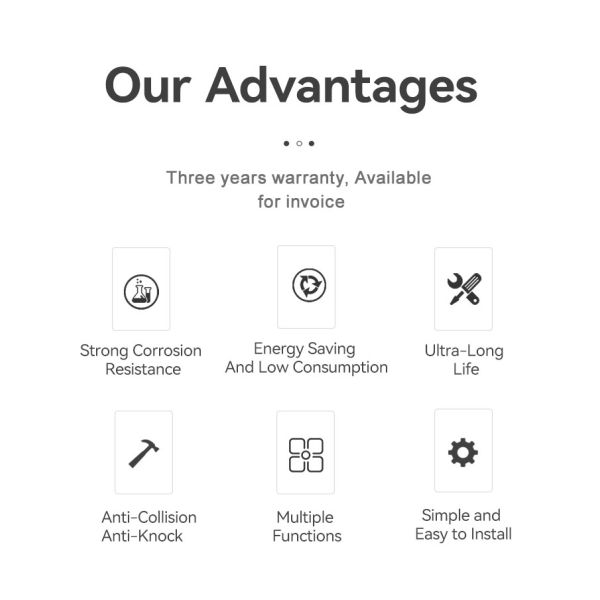 Lampe de tour de signalisation personnalisée, multicolore, IP50, économie d'énergie, résistance à la corrosion