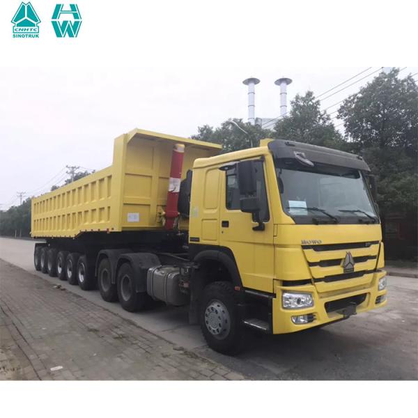 multi-Axle  50 CBM tipper/dumper semi trailer for sale