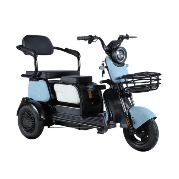 Adult Electric Tricycle Motorized Cargo Electric Bicycle Three Wheel Electric Scooter Bike 3 Wheel Electric Motorcycle 48V Open