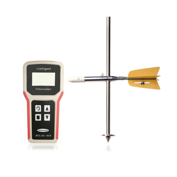 Метр скорости портативного метра скорости воды реки настоящего электромагнитный