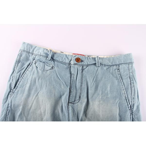 Denim Shorts Men'S Summer Stretch Denim Pants Mens Short 100% Cotton