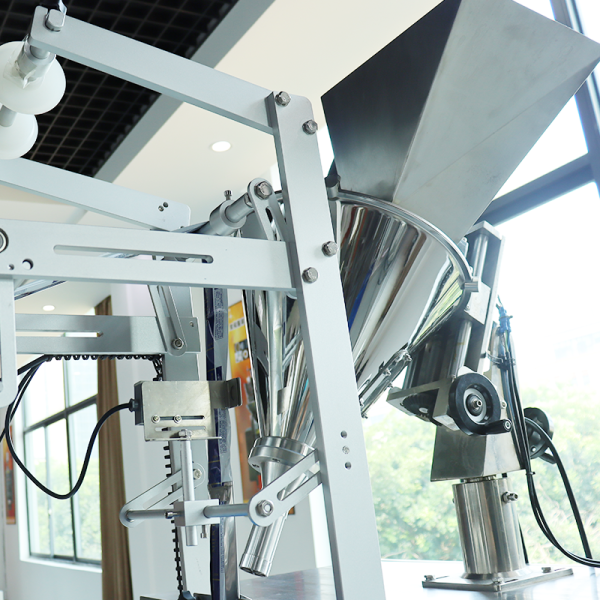 High Speed Servo Film Pulling Powder Packing Machine with Rounded Corner Factory Direct For Sale 25-60 bag/min