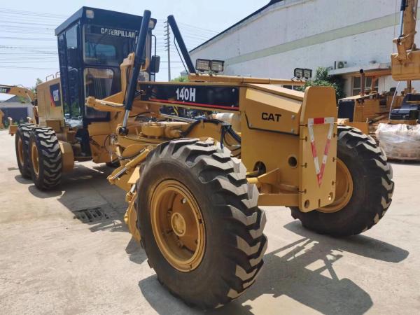 Used CAT 140G 140K 140 Motor Grader with and Huade Hydraulic Valve at Garment Shops