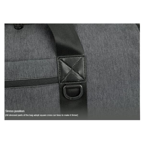 PU Leather Sports Messenger Short Distance Travel Bag 52*25*31cm