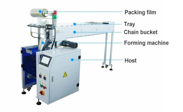 Chain Bucket Type Hardware Packing Machine Vertical Sealing Bag Packing Machine