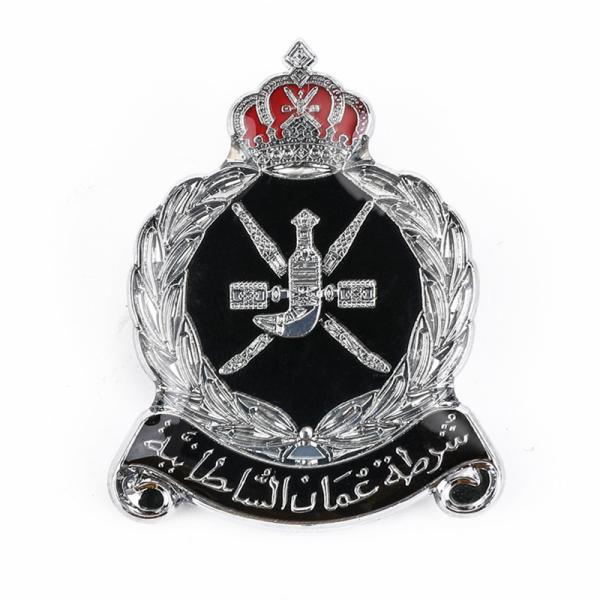 Military Rank Scout 10mm Oman Security Guard Badge Aluminum Stainless Steel