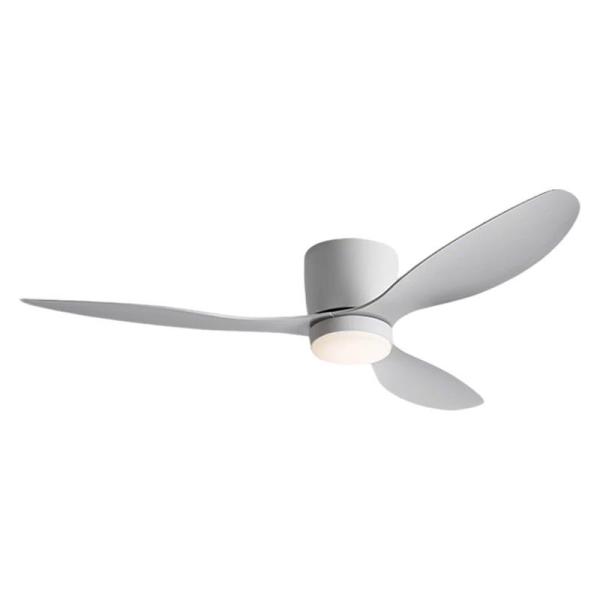 Silent DC Motor 3 ABS Reversible Blades Black And White Styles 42 Inches 6 Speed Indoor Ceiling Fan