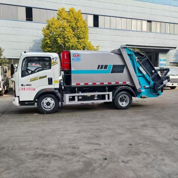 HOWO Waste Removal Compressor Compression Compressed Basement Garbage Truck