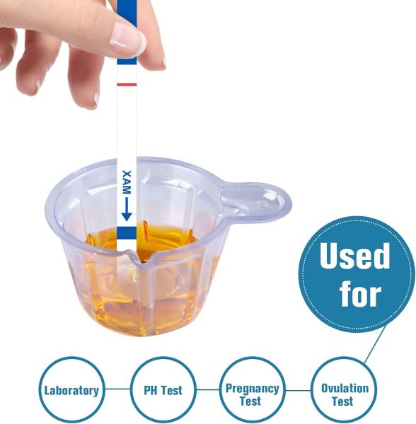 40ml Plastic Disposable Urine Cups - 80/120/200 Pcs Easy To Collect Urine Specimen Cups For Pregnancy Test/Ovulation