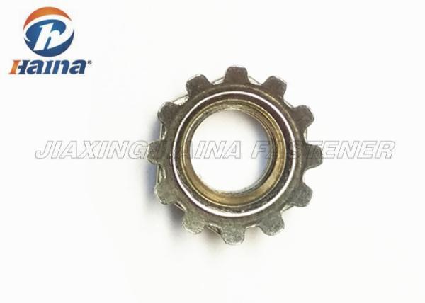Stainless Steel 18 - 8  Plain Color Keps K - Lock Nuts With Free Spinning Washer