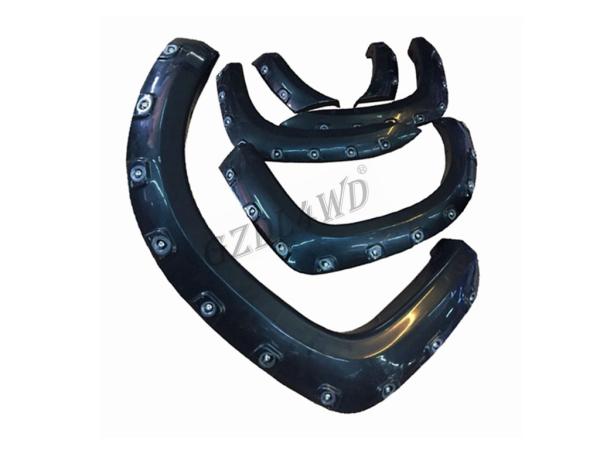 O para-choque do recolhimento do OEM alarga-se, para-choque preto liso do arco da roda 11 de 6PC Toyota Tacoma 05