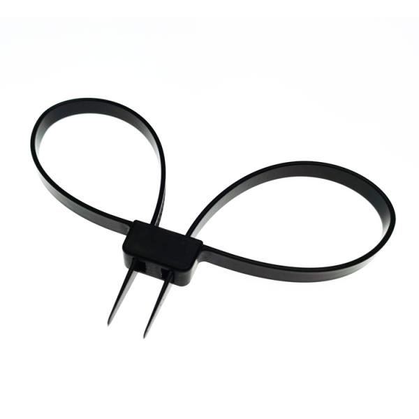 Durable Self Locking Nylon Cable Tie 690mm Length For Security And Police Use