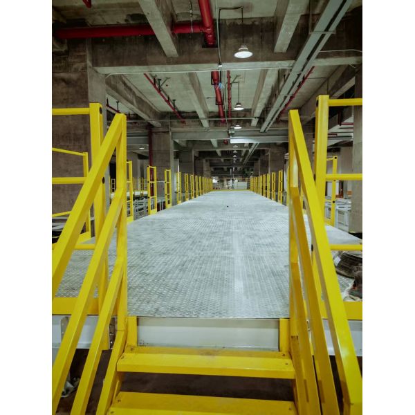 Heavy-duty I-beam loft platform