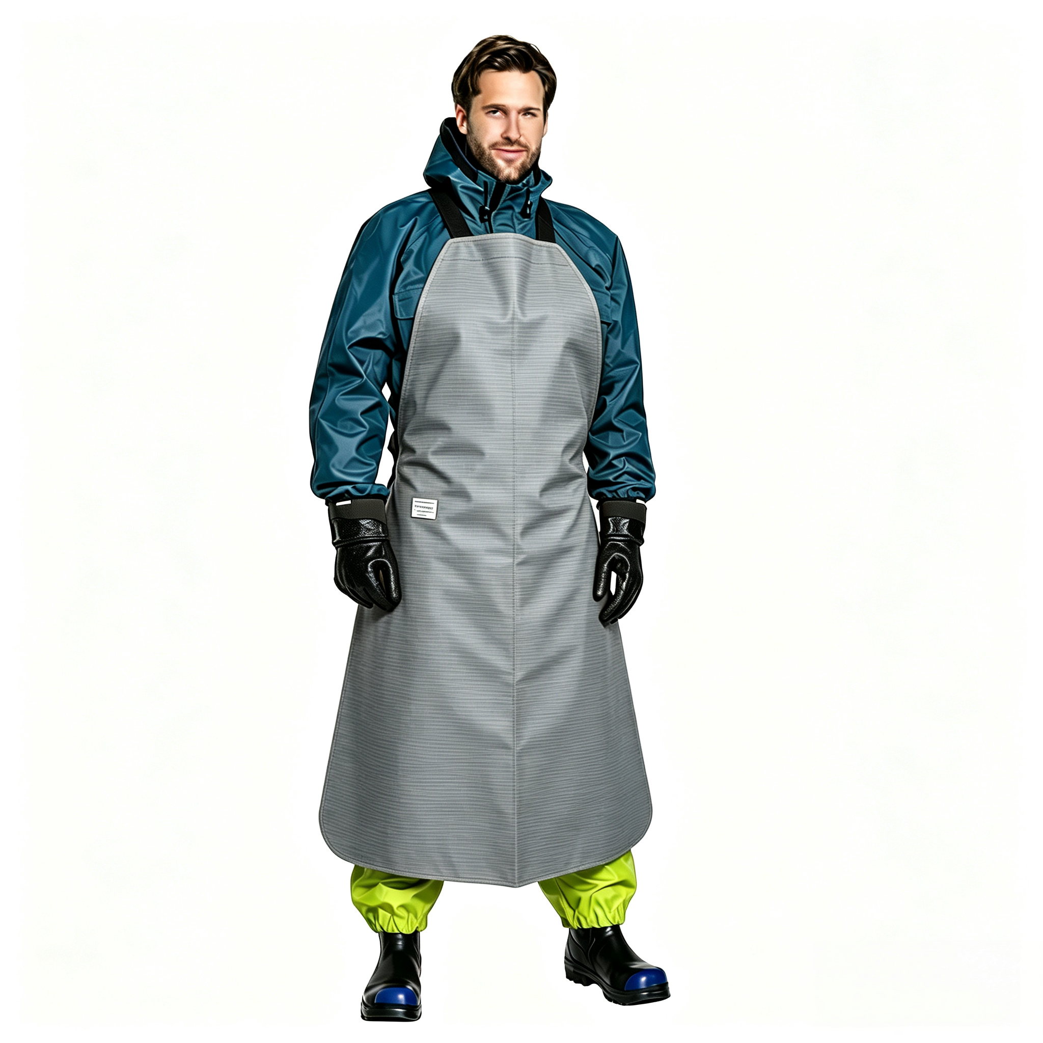 Water Resistant Protective Safety Clothes Wear Resistant Water Jet Apron Windproof