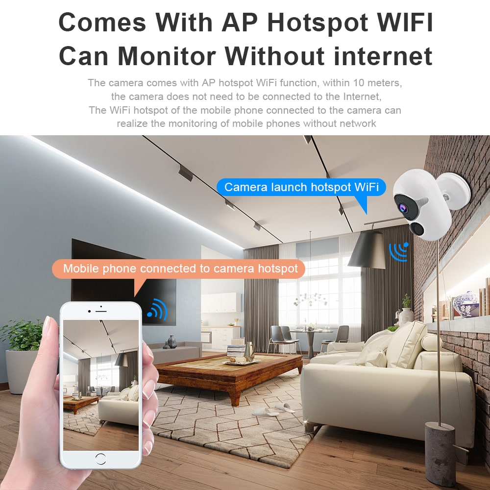 Водоустойчивый CCTV Surveillanc дома системы камеры Ip 1080P 2MP беспроводной