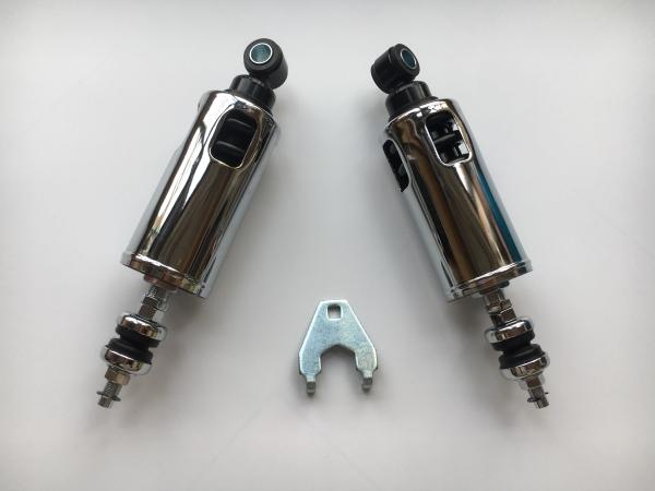 1 SETS SHOCK ABSORBER FOR HARLEY DAVIDSON SOFTAIL 2000-UP  BLACK AND CHROME COLOR