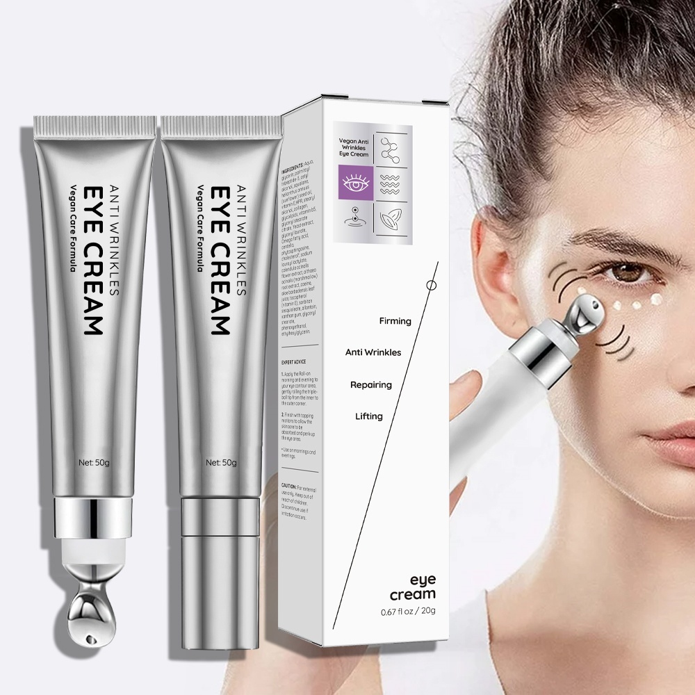 OEM ODM Tightening Enhancement Repair Cream Moisturizing Hyaluronic Acid Ceramide Apply Eye Cream