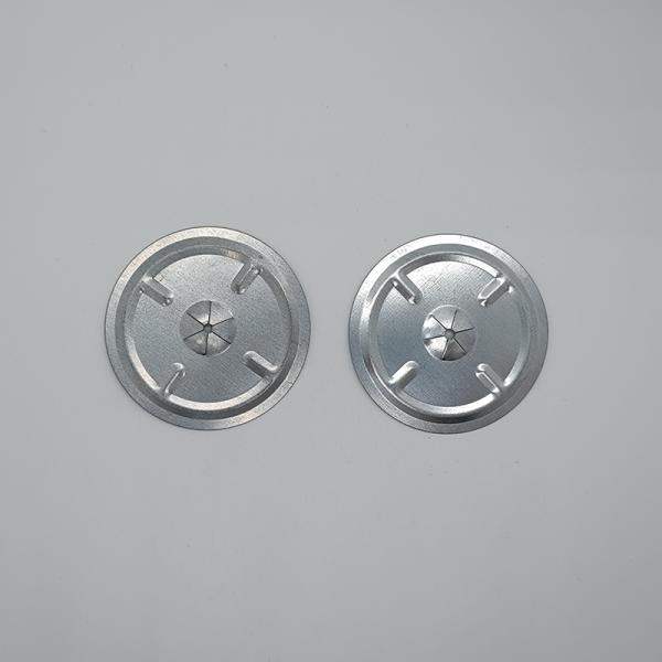 2-1/2 Inch Square Self Locking Washer For Holding Insulation Material In Place