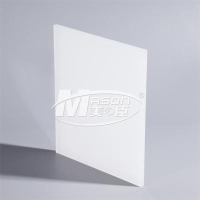 banheiro da folha de 2mm Matte Frosted Opaque Color Acrylic