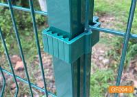 PE de courrier de rectangle enduisant le fil Mesh Security Fence de 50*200mm