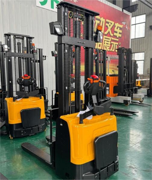 Lift 3000mm Standing 9.84ft 3t Electric Pallet Truck With Lightweight Forlogistics And Warehouse