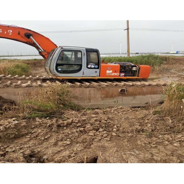 5.5km/H Crawler 2000kg EX210 Used Komatsu Excavator