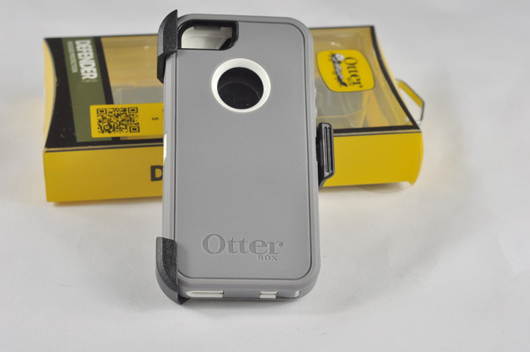 TPE Ottering Outer Box Phone Cases 3-Layer Protection For Iphone5