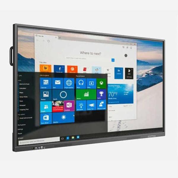 Interactive Touch Screen Whiteboard with 13MP Camera, 4K Resolution, and Long-Lasting Life Time ≥50000 Hours