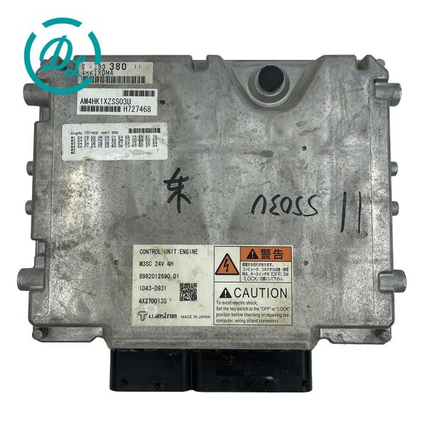 Control de ECM de excavadora 8982012690 8981933801 para el motor 4HK1XZS03U
