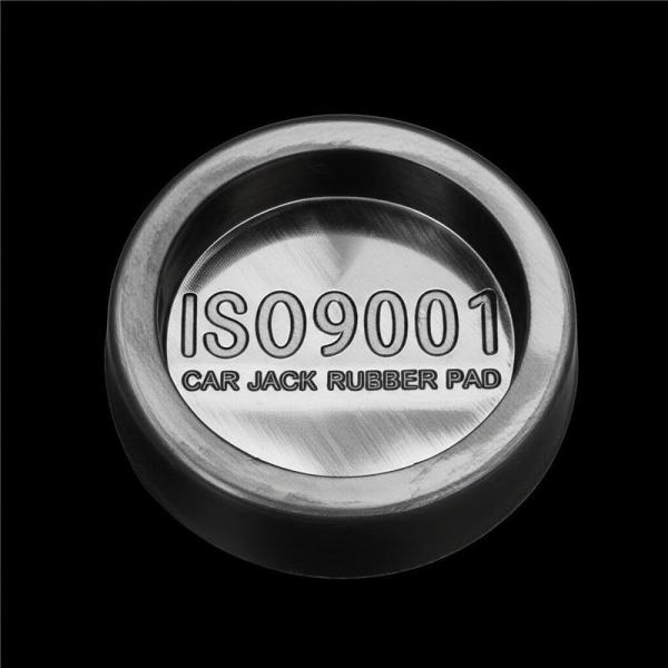 Iso9001 certificó el coche Jack Rubber Pad Black Color
