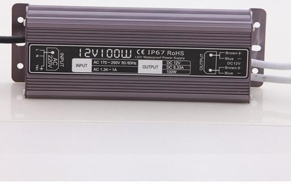 Dc 12v 24v Led Constant Voltage Driver 50-60Hz With Die - Casting Aluminum Materials