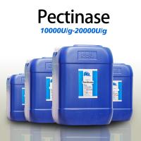 Enzymes pectinases pour l'industrie de la transformation des fruits 20000U/g fournissant un échantillon de préparation enzymatique
