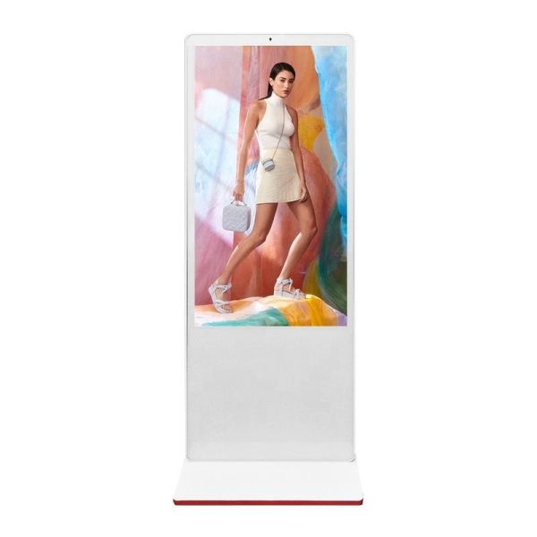 32 43 50 55 Inch 4K Lcd Standing Advertising Digital Display Signage Advertising Media Players Totem Touch Screen Digital Panel