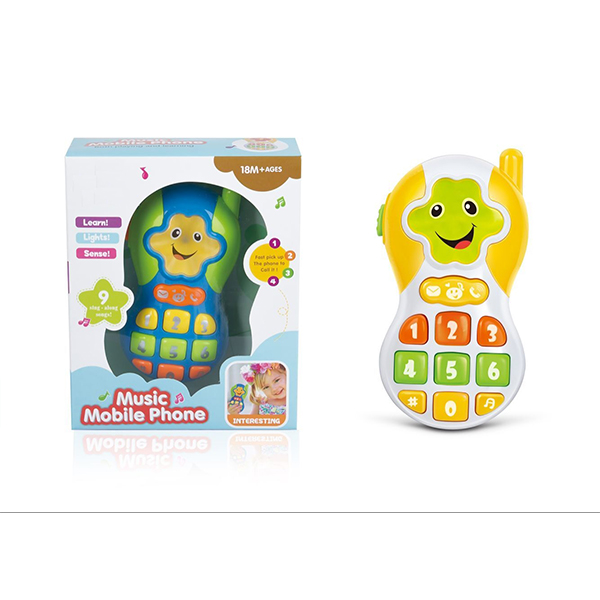 Frog Music Drum Piano Newborn Baby Toys W / Lights Educational Instrument